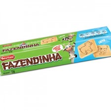 Biscoito de leite sem recheio / Fazendinha 123g